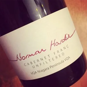 Norman Hardie Cabernet Franc VQA Niagara Peninsula 2014