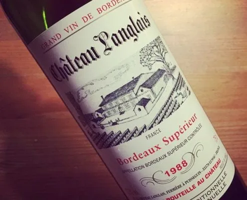 Château Langlais Bordeaux Supérieur 1988