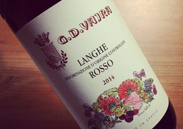 G.D. Vajra Langhe Rosso 2014