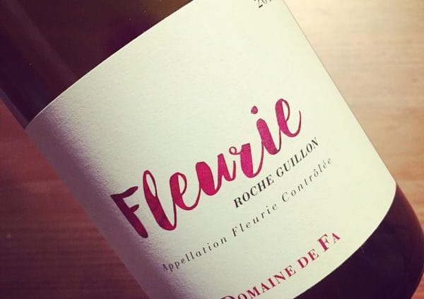 Domaine de Fa Fleurie Roche Guillon 2015