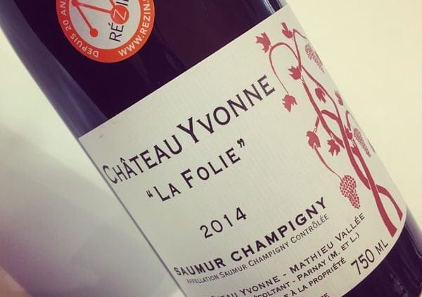 Château Yvonne La Folie Saumur-Champigny 2014