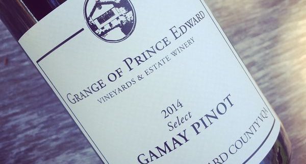 Grange of Prince Edward Select Gamay Pinot VQA Prince Edward County 2014 