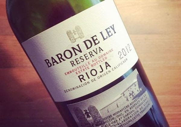 Baron de Ley Reserva Rioja 2012