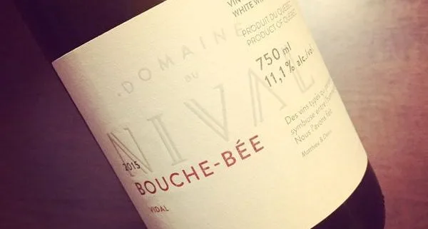Domaine du Nival Bouche-Bée 2015