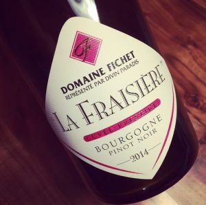 Domaine Fichet Bourgogne Pinot Noir La Fraisière 2014