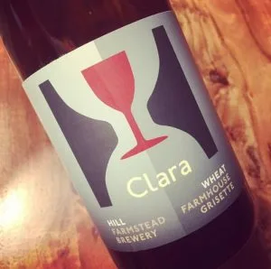 Hill Farmstead Clara Wheat Farmhouse Grisette
