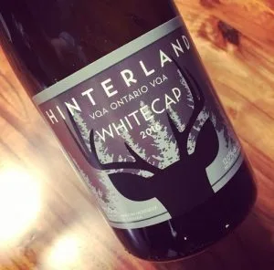 Hinterland Whitecap Method Charmat VQA Ontario 2016