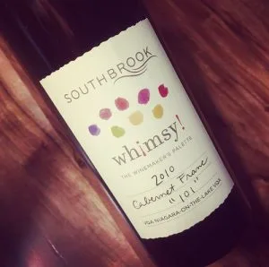 Southbrook Winery Cabernet Franc Whimsy 101 VQA Niagara-on-the-Lake 2010