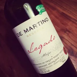 De Martino Legado Reserva Cabernet-Sauvignon Maipo 2015