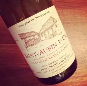 Henri Prudhon & Fils Saint-Aubin 1er Cru Les Rouges-Gorges 2010
