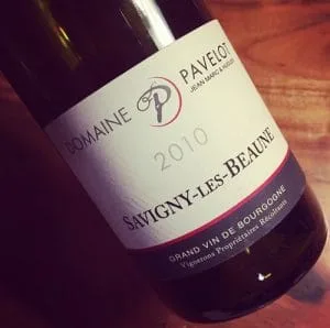 Domaine Pavelot Savigny-les-Beaune 2010