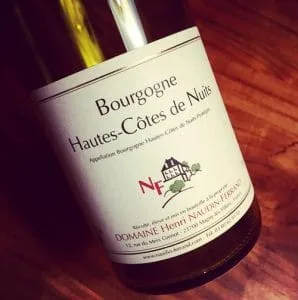 Domaine Henri Naudin-Ferrand Bourgogne Hautes-Côtes-de-Nuits 2012 Domaine Henri Naudin-Ferrand Bourgogne Hautes-Côtes-de-Nuits 2012