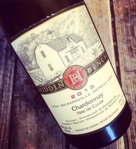 Hidden Bench Chardonnay Tête de Cuvée VQA Beamsville Bench 2013