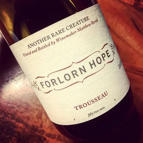Forlorn Hope Another Rare Creature Trousseau 2016