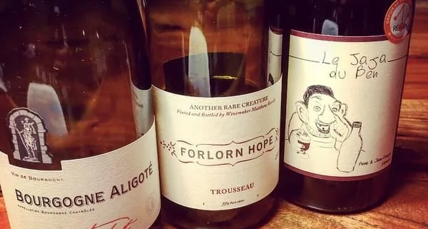 Qu'est-ce qu'on boit - Du vin pâle