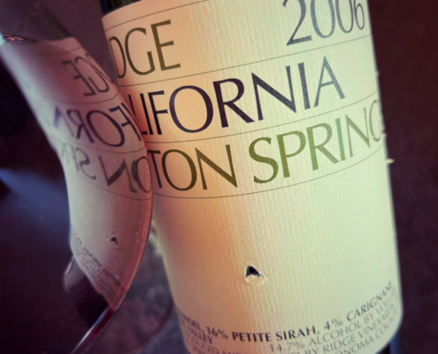 Ridge Lytton Springs Zinfandel Sonoma 2006