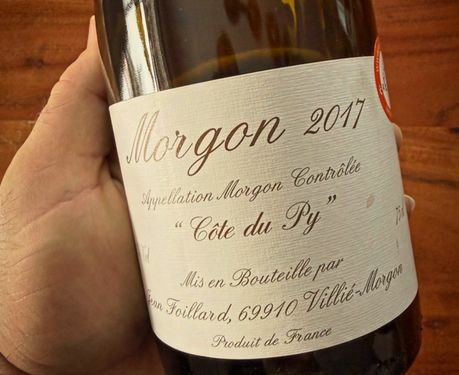Jean Foillard Morgon Côte du Py 2017