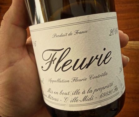 Yvon Métras Fleurie 2016